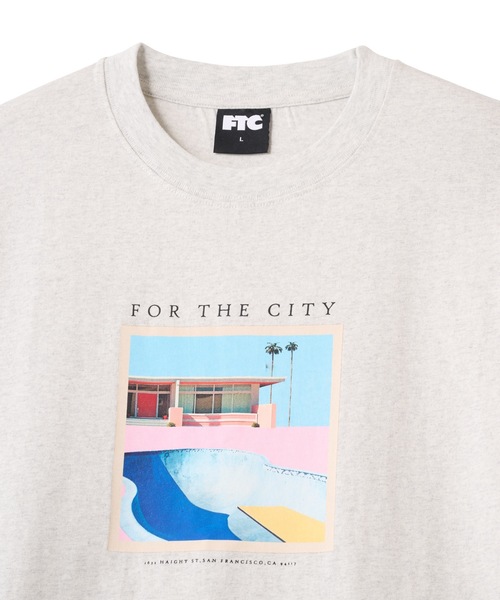 FTC（エフティーシー）の「VILLA TEE（Tシャツ/カットソー・メンズ・ブラック/ホワイト/アッシュ・LARGE/MEDIUM/X-LARGE）」の4枚目の写真