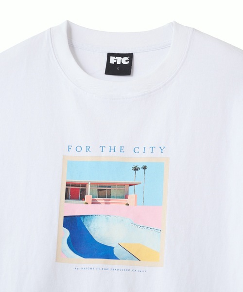 FTC（エフティーシー）の「VILLA TEE（Tシャツ/カットソー・メンズ・ブラック/ホワイト/アッシュ・LARGE/MEDIUM/X-LARGE）」の6枚目の写真