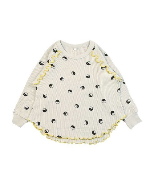 HOGAN RANCH WEAR（ホーガンランチウエア）の「ワッフルメローカットソー（Tシャツ/カットソー・キッズ・ライトブルー/オフホワイト/ラベンダー/ミント/グリーン/ピンク/ライトグレー・80/90/100/110/120/130/140/150）」の20枚目の写真