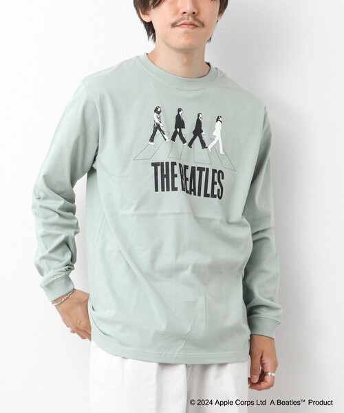 GOOD ROCK SPEED(グッドロックスピード)の「【Good Rock Speed】THE BEATLES abbey road ロンT バンドTシャツ(Tシャツ/カットソー・メンズ・ホワイト/ブラック/グリーン系その他・S/M/L)」の21枚目の写真