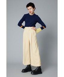 Tuck wide pants タックワイドパンツ