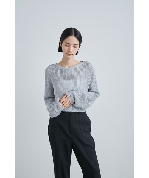 ミドルゲージ両畦コンフォートNT（ニット/セーター）｜MIESROHE
