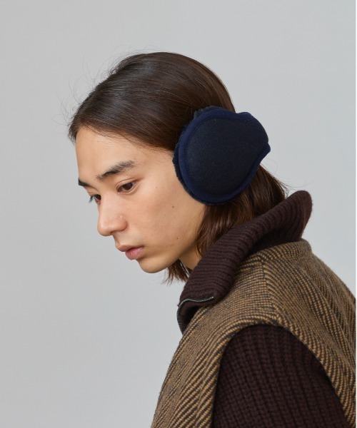 OVERRIDE(オーバーライド)の「OVERRIDE REW TWEED EAR MUFF / オーバーライド(イヤーマフ・メンズ・ブラック/ネイビー/グレー・FREE)」の6枚目の写真