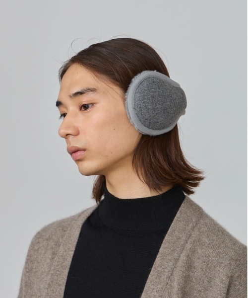 OVERRIDE(オーバーライド)の「OVERRIDE REW TWEED EAR MUFF / オーバーライド(イヤーマフ・メンズ・ブラック/ネイビー/グレー・FREE)」の14枚目の写真