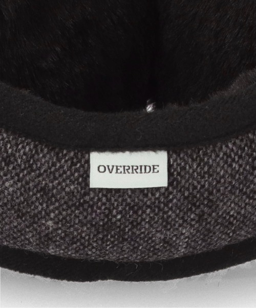OVERRIDE(オーバーライド)の「OVERRIDE REW TWEED EAR MUFF / オーバーライド(イヤーマフ・メンズ・ブラック/ネイビー/グレー・FREE)」の13枚目の写真