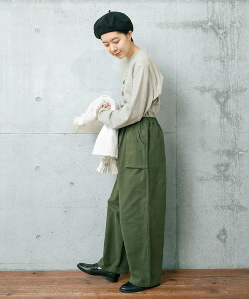 PAR ICI(パーリッシィ)の「Daily Routine ロンT(Tシャツ/カットソー・レディース・ホワイト/グレー・FREE)」の15枚目の写真