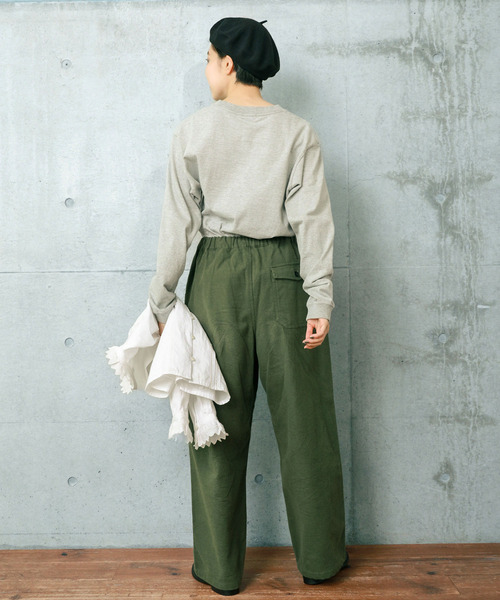 PAR ICI(パーリッシィ)の「Daily Routine ロンT(Tシャツ/カットソー・レディース・ホワイト/グレー・FREE)」の16枚目の写真