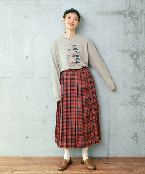 PAR ICI(パーリッシィ)の「Daily Routine ロンT(Tシャツ/カットソー・レディース・ホワイト/グレー・FREE)」の9枚目の写真