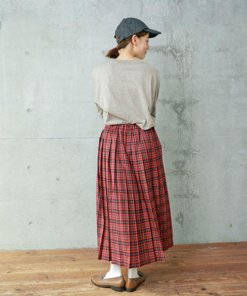 PAR ICI(パーリッシィ)の「Daily Routine ロンT(Tシャツ/カットソー・レディース・ホワイト/グレー・FREE)」の11枚目の写真