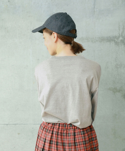 PAR ICI(パーリッシィ)の「Daily Routine ロンT(Tシャツ/カットソー・レディース・ホワイト/グレー・FREE)」の7枚目の写真