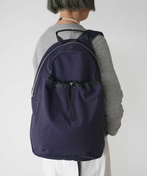 STANDARD SUPPLY(スタンダードサプライ)の「スタンダードサプライ / SIMPLICITY シンプリシティ / GATHER DAYPACK ギャザーデイパック(バックパック/リュック・レディース・ブラック/ダークパープル/モカ/サンドベージュ/チャコールグレー/グレー/ダークネイビー・FREE)」の7枚目の写真