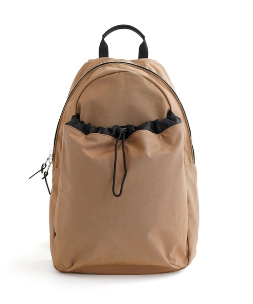 STANDARD SUPPLY(スタンダードサプライ)の「スタンダードサプライ / SIMPLICITY シンプリシティ / GATHER DAYPACK ギャザーデイパック(バックパック/リュック・レディース・ブラック/ダークパープル/モカ/サンドベージュ/チャコールグレー/グレー/ダークネイビー・FREE)」の16枚目の写真
