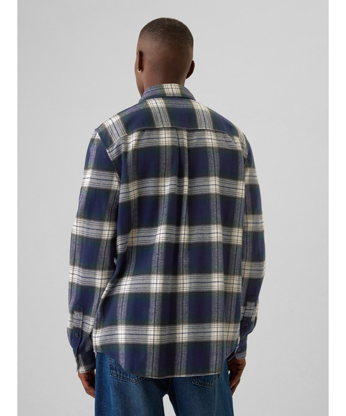 GAP（ギャップ）の「オーガニックコットン フランネルシャツ