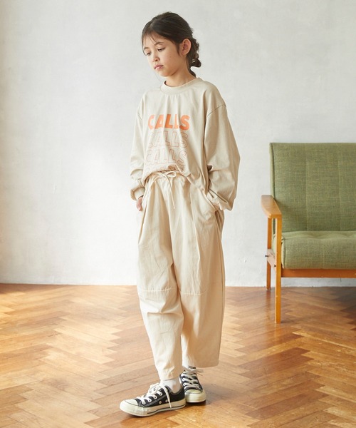 undeny.（アンディニ－）の「アンディニー CALLS L/S Tシャツ（Tシャツ/カットソー・キッズ・ブラック/ホワイト系その他2/ホワイト・L/XL/M）」の2枚目の写真