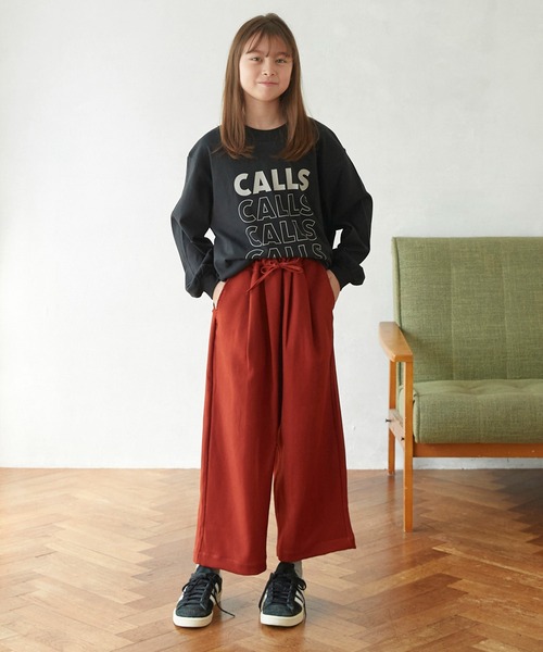 undeny.（アンディニ－）の「アンディニー CALLS L/S Tシャツ（Tシャツ/カットソー・キッズ・ブラック/ホワイト系その他2/ホワイト・L/XL/M）」の3枚目の写真