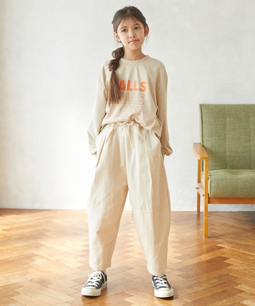 undeny.（アンディニ－）の「アンディニー CALLS L/S Tシャツ（Tシャツ/カットソー・キッズ・ブラック/ホワイト系その他2/ホワイト・L/XL/M）」の8枚目の写真