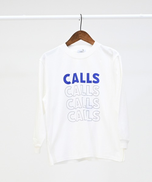 undeny.（アンディニ－）の「アンディニー CALLS L/S Tシャツ（Tシャツ/カットソー・キッズ・ブラック/ホワイト系その他2/ホワイト・L/XL/M）」の9枚目の写真
