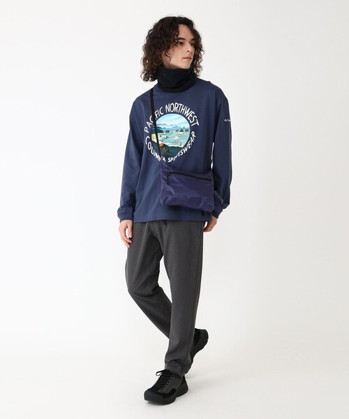 Columbia(コロンビア)の「撥水 パッカブル Columbia/タイガーブルック ミニショルダー バッグ 3L/コロンビア(ショルダーバッグ・レディース・ブラック/ブルーグリーン/パープル・ONE SIZE)」の15枚目の写真