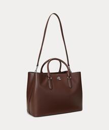 【Ralph Lauren】クロコダイル型押し♪ ラージ Marcy サッチェル レザー ラージ プリント Marcy サッチェル | ラルフ ローレン