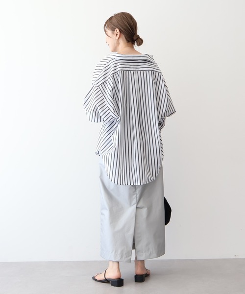 AMERICAN HOLIC（アメリカンホリック）の「ドローコードタイトスカート（スカート・レディース・シルバー/ブラック/カーキ・S/M/L）」の22枚目の写真