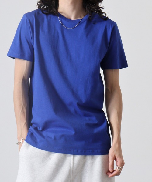 TRUSS(トラス)の「TRUSS ベーシックスタイルTシャツ(Tシャツ/カットソー・レディース・ライトピンク/ライトイエロー/ライム/ピンク/イエローゴールド/パープル/ターコイズブルー/ホワイト/ブラック/ライトブルー/チャコールグレー/ブラウン/ネイビー/レッド/イエロー/オレンジ/ヘザーグレー/アーミー/ケリーグリーン/ロイヤルブルー/バーガンディー/ピンク系/ナチュラル・XXL/S/XL/M/L)」の13枚目の写真