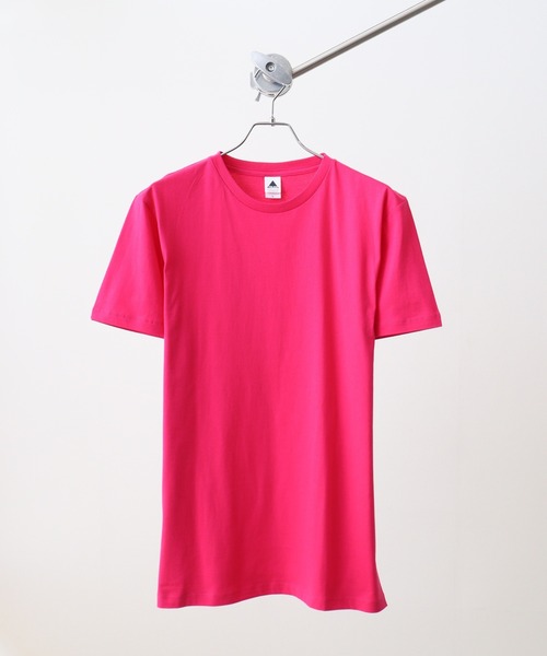 TRUSS(トラス)の「TRUSS ベーシックスタイルTシャツ(Tシャツ/カットソー・レディース・ライトピンク/ライトイエロー/ライム/ピンク/イエローゴールド/パープル/ターコイズブルー/ホワイト/ブラック/ライトブルー/チャコールグレー/ブラウン/ネイビー/レッド/イエロー/オレンジ/ヘザーグレー/アーミー/ケリーグリーン/ロイヤルブルー/バーガンディー/ピンク系/ナチュラル・XXL/S/XL/M/L)」の17枚目の写真