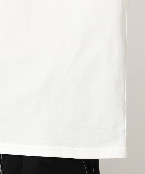 Purple&Yellow（パープルアンドイエロー）の「刺繍×プリント長袖クルーネックＴシャツ（Tシャツ/カットソー・メンズ・ホワイト/パープル/ブラック・SMALL/MEDIUM/LARGE）」の18枚目の写真