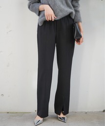 qualite（カリテ）の「【美脚】2WAYストレッチセンターベンツパンツ/オフィスカジュアル【WEB限定/新色入荷】（スラックス・レディース）」