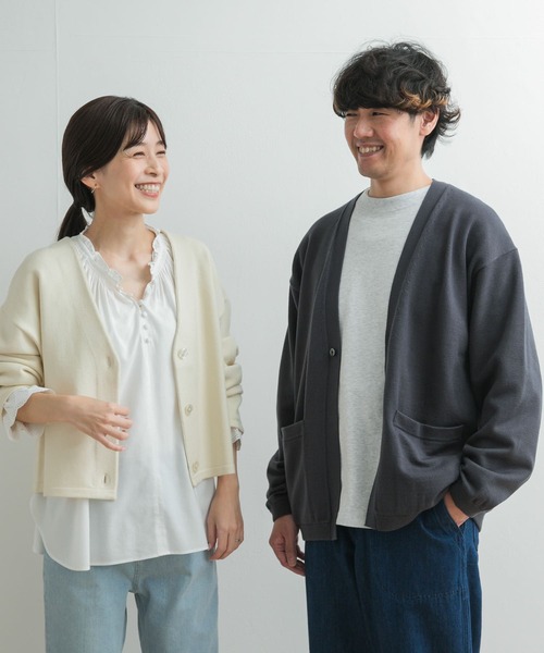 新品◆DOORS◆『UR TECH 200日ニット』リングドットカーディガン 仁村紗和さん着用』『UR TECH 200日ニット』リングドット