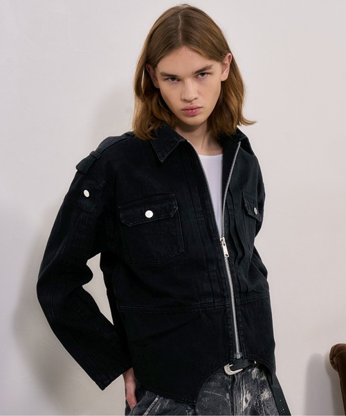 セール】【BLAYMORE】Dimension Denim Jacket / 再構築デニム