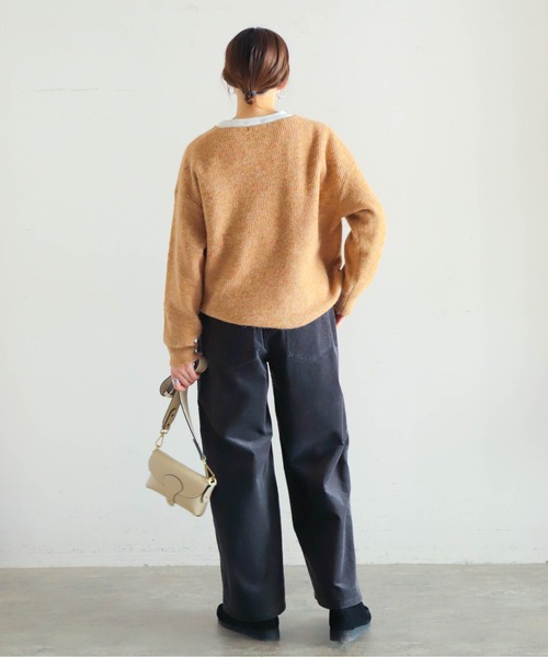 モチモチ片畦 ボートネックP/O | NOMBRE IMPAIR