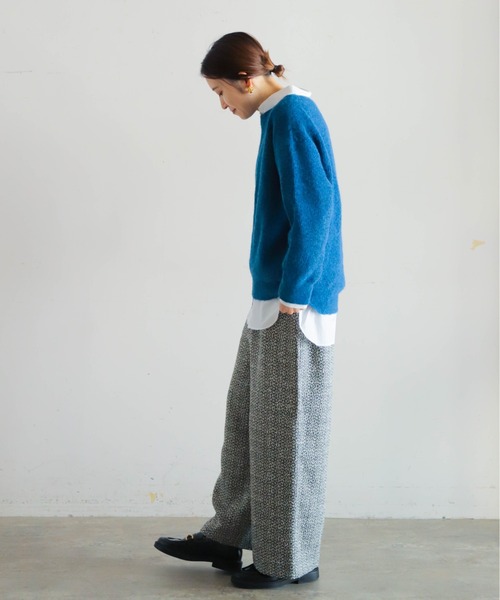 NOMBRE IMPAIR（ノンブルアンペール）の「モチモチ片畦 ボートネックP