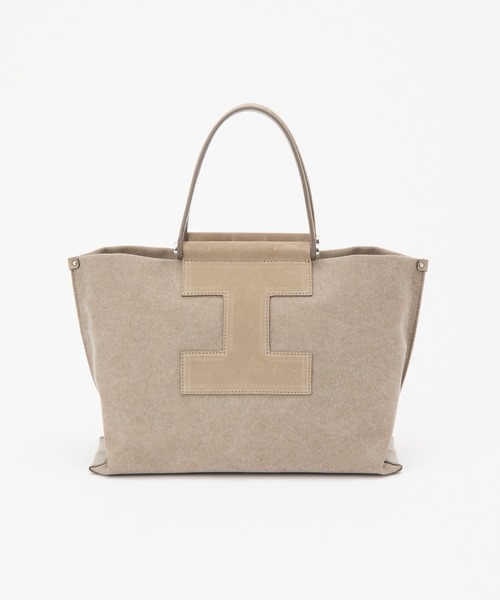 IACUCCI（イアクッチ）の「ソルベット M SUEDE/CERVO（トートバッグ・レディース・チャコールグレー/サンドベージュ・FREE）」の19枚目の写真