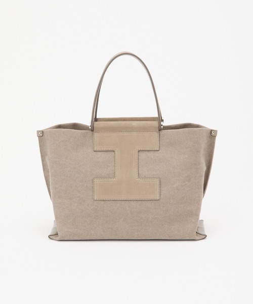 IACUCCI（イアクッチ）の「ソルベット M SUEDE/CERVO（トートバッグ・レディース・チャコールグレー/サンドベージュ・FREE）」の21枚目の写真