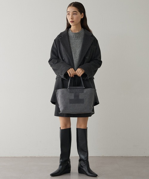 【セール】ソルベット M SUEDE/CERVO（トートバッグ）｜IACUCCI（イアクッチ）