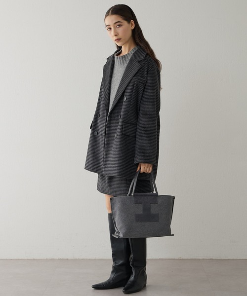 【セール】ソルベット M SUEDE/CERVO（トートバッグ）｜IACUCCI（イアクッチ）