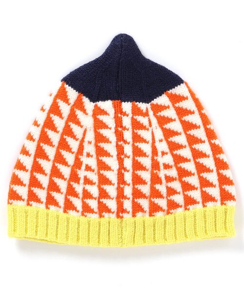BREEZE（ブリーズ）の「カラフルとんがりベビー帽子（ニットキャップ/ビーニー・キッズ・イエロー/ネイビー/レッド/ライム・48/46）」の13枚目の写真