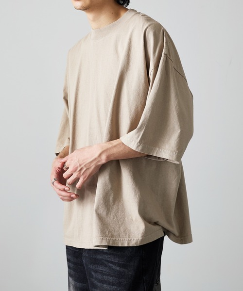 SHAKA WeAR(シャカウェア)の「【SHAKA WEAR】7.5 oz ガーメントダイ ドロップショルダーTシャツ SHGDDS MURS(Tシャツ/カットソー・メンズ・グレー/クリーム/ブラック/アイボリー/ホワイト/ブラウン・L/XL/S/M)」の13枚目の写真