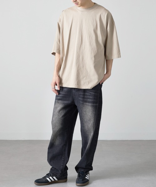 SHAKA WeAR(シャカウェア)の「【SHAKA WEAR】7.5 oz ガーメントダイ ドロップショルダーTシャツ SHGDDS MURS(Tシャツ/カットソー・メンズ・グレー/クリーム/ブラック/アイボリー/ホワイト/ブラウン・L/XL/S/M)」の15枚目の写真