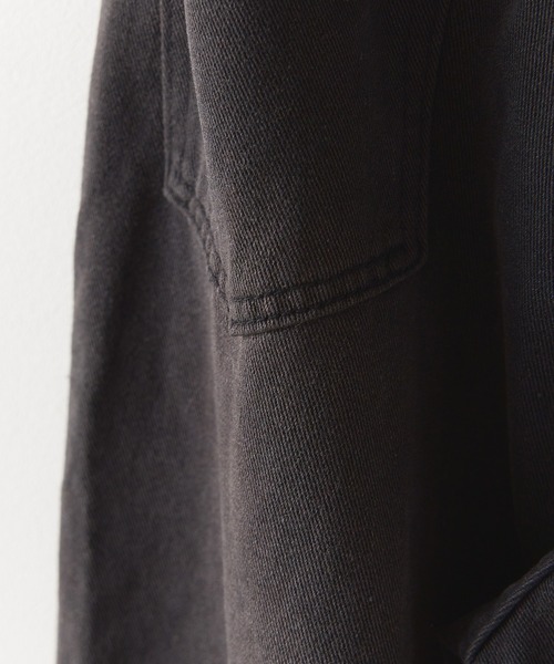 Chick(チック)の「Random Damage Denim Pants / ランダム ダメージ ストレートデニムパンツ(デニムパンツ・レディース・ブラック/ブルー・M/L)」の11枚目の写真