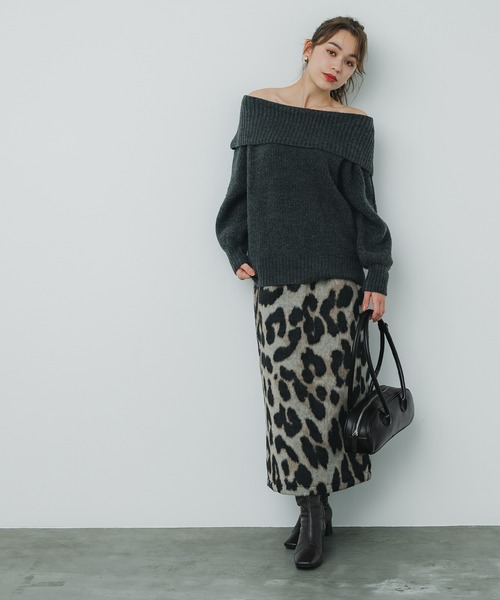 coca(coca)(コカ)の「バゲットバッグ フェイクレザーハンドバッグ(ハンドバッグ・レディース・アイボリー/ブラック・ONE SIZE)」の3枚目の写真