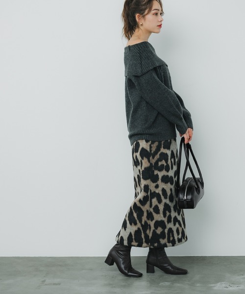 coca(coca)(コカ)の「バゲットバッグ フェイクレザーハンドバッグ(ハンドバッグ・レディース・アイボリー/ブラック・ONE SIZE)」の7枚目の写真