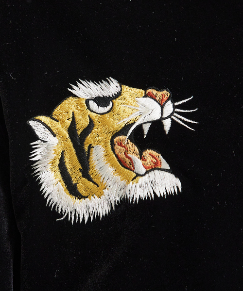 TAION(タイオン)の「【TAION/タイオン】JAPAN SPECIAL RIVERSIBLE SOUVENIR JACKET/ ジャパンスペシャル リバーシブル スカジャン ダウンジャケット/JK04JS(ダウンジャケット/コート・メンズ・ブラック/ダークネイビー/ブラック系その他・XL/M/L)」の7枚目の写真