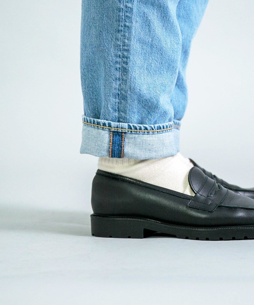 OMNIGOD（オムニゴッド）の「[OMNIGOD womens / オムニゴッド] 10ozデニム 5Pイージーテーパードパンツ（デニムパンツ・レディース・ライトインディゴブルー・1/0）」の15枚目の写真