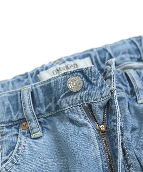 OMNIGOD（オムニゴッド）の「[OMNIGOD womens / オムニゴッド] 10ozデニム 5Pイージーテーパードパンツ（デニムパンツ・レディース・ライトインディゴブルー・1/0）」の17枚目の写真