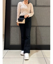 Samantha Thavasa（サマンサタバサ）の「新バイカラーエムシュシュⅡ ショルダーバッグ 小サイズ（ショルダーバッグ）」