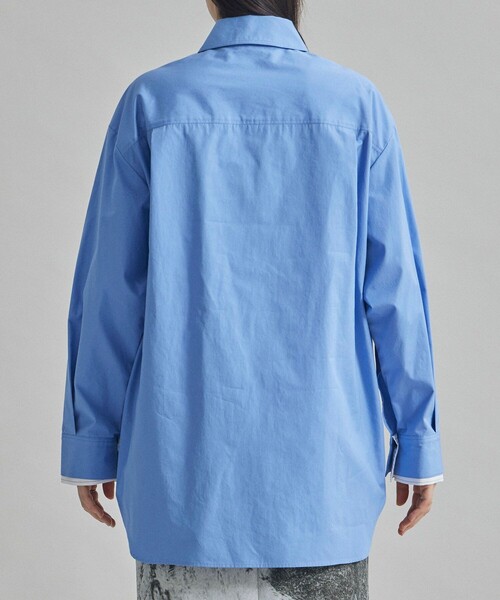 【セール】レイヤーカフスオーバーシャツ-ウォッシャブル-（シャツ/ブラウス）｜UNITED TOKYO（ユナイテッドトウキョウ）