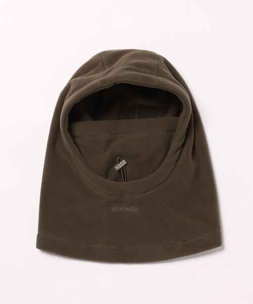 WILD THINGS（ワイルドシングス）の「/WILD THINGS/POLARTEC STORM HOODIE（ネックウォーマー/スヌード・メンズ・オリーブ/グレー/ブラック・FREE）」の11枚目の写真