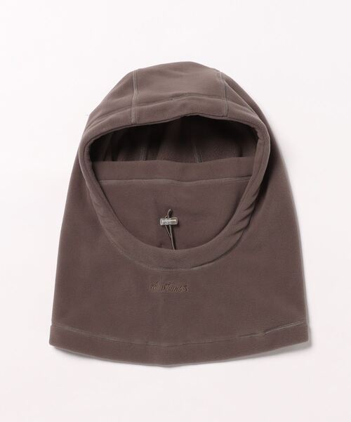 WILD THINGS（ワイルドシングス）の「/WILD THINGS/POLARTEC STORM HOODIE（ネックウォーマー/スヌード・メンズ・オリーブ/グレー/ブラック・FREE）」の13枚目の写真