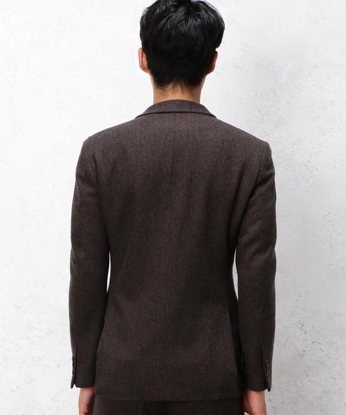 green label relaxing（グリーンレーベルリラクシング）の「□VICT/LAMBS H/B NT 3Bジャケット◆（テーラードジャケット・メンズ・グレー/ダークブラウン/ネイビー・MEDIUM/LARGE/SMALL/X-LARGE）」の16枚目の写真